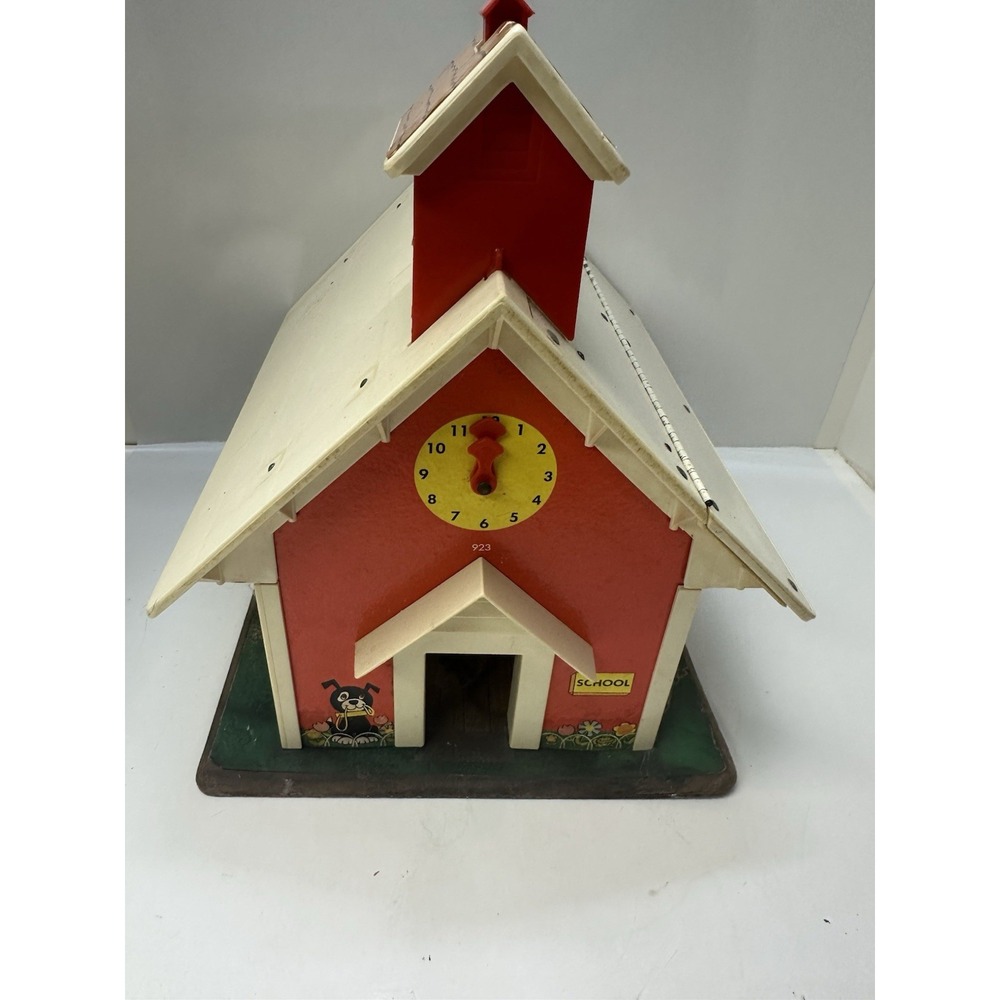 Vintage Fisher-Price #923 Small People School house - school only - Picture 7 of 12